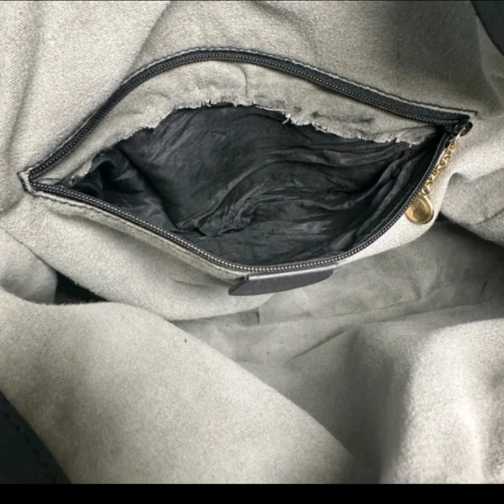 Gucci Bamboo Handle Suede Leather Purse Handbag Vintage Style (EXCELLENT COND) - Picture 10 of 11